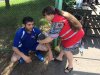 Волонтеры-медики приняли участие в спортивном празднике Первомайского района фото 1